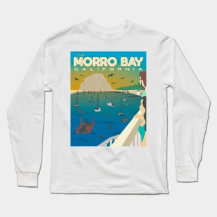 Visit Morro Bay Long Sleeve T-Shirt